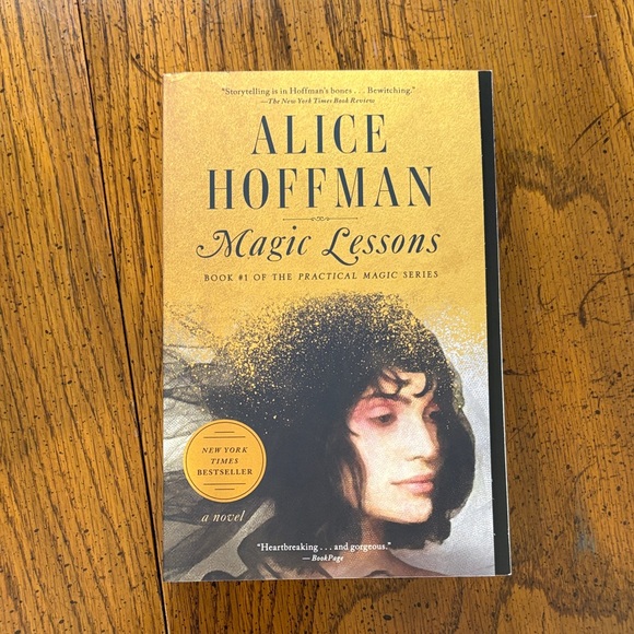 alice hoffman Other - Magic Lessons Coffee Table Book - Gold Cover